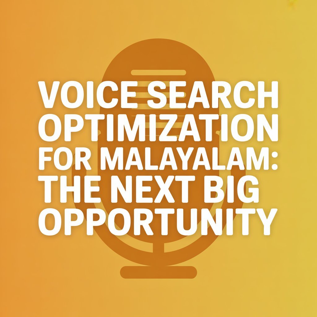 Voice Search Optimization Malayalam guide