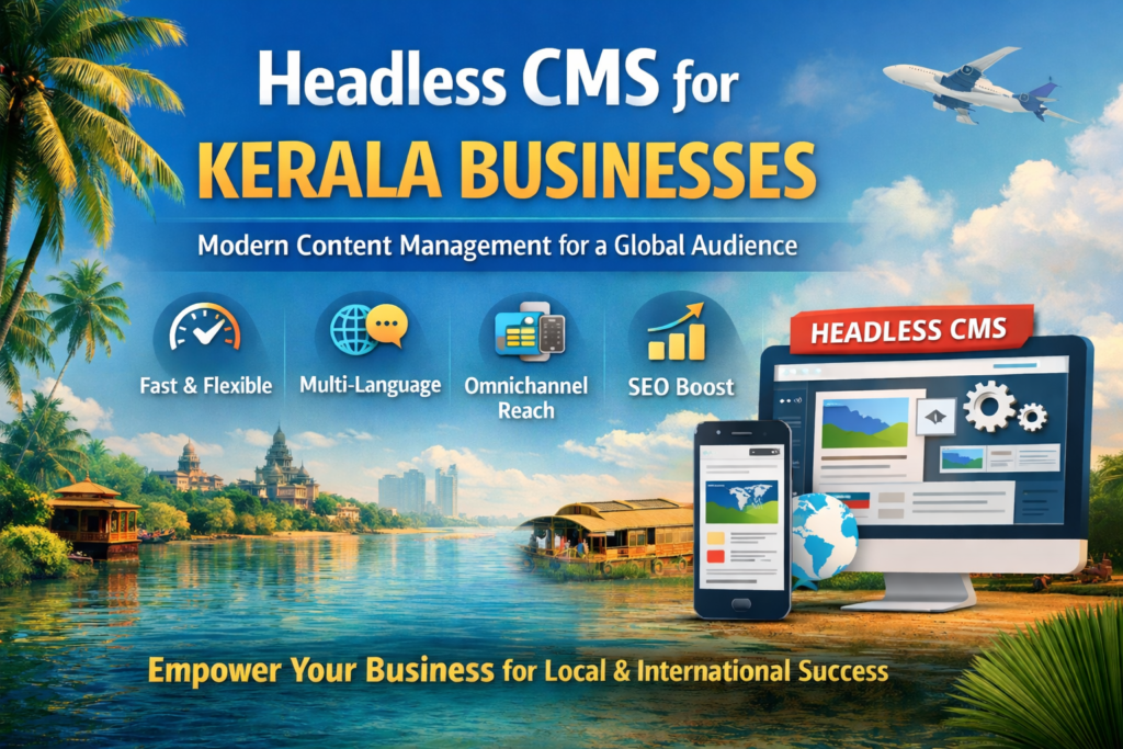 Headless CMS for Kerala Businesses enabling modern content delivery for global audience