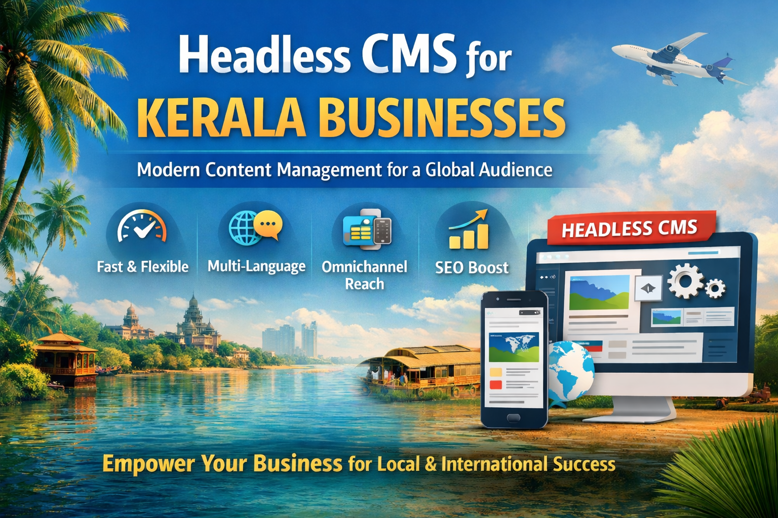 Headless CMS for Kerala Businesses enabling modern content delivery for global audience