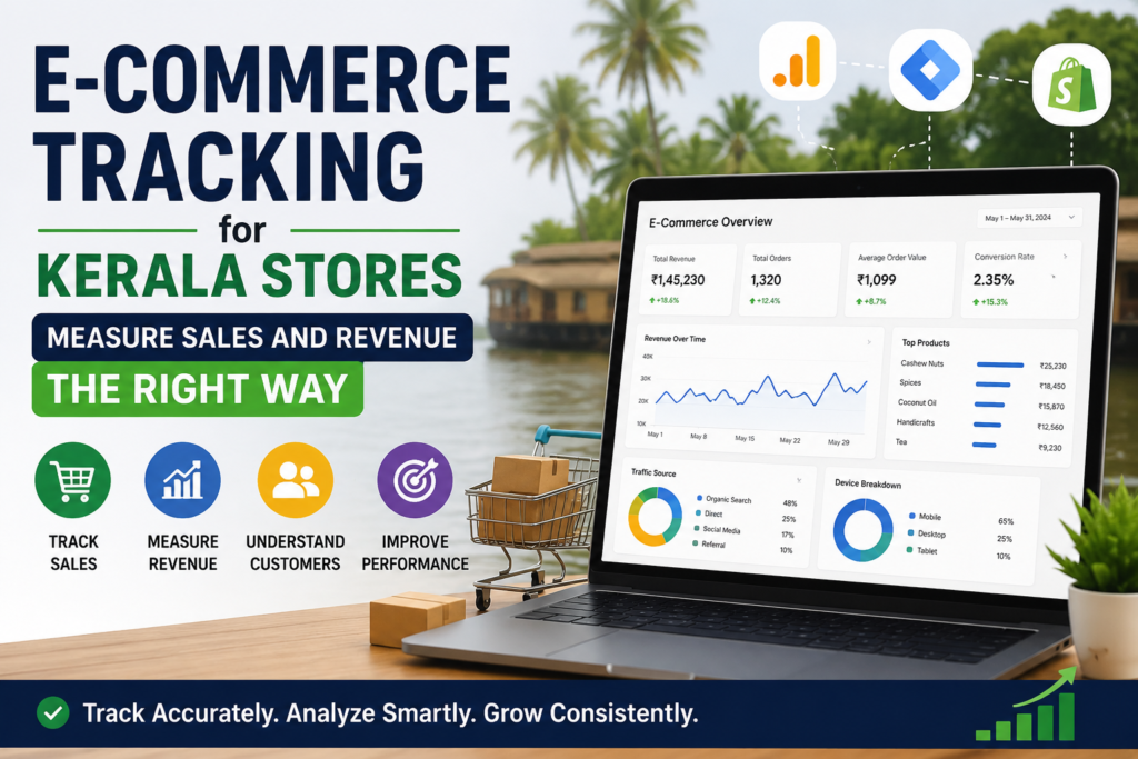 E-Commerce Tracking for Kerala Stores
