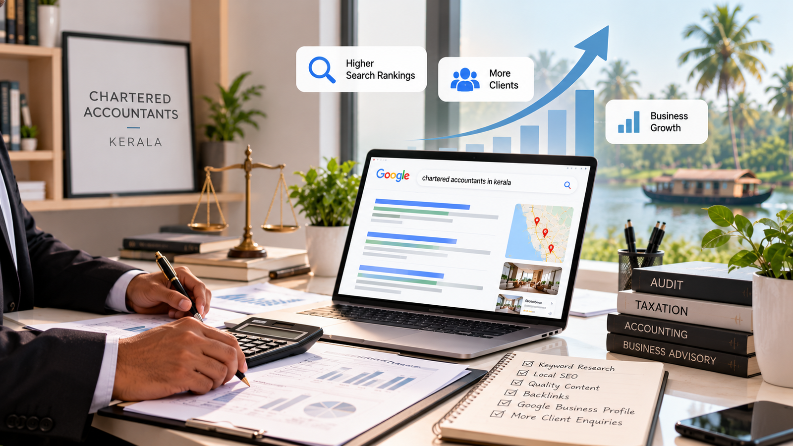 SEO for chartered accountants Kerala