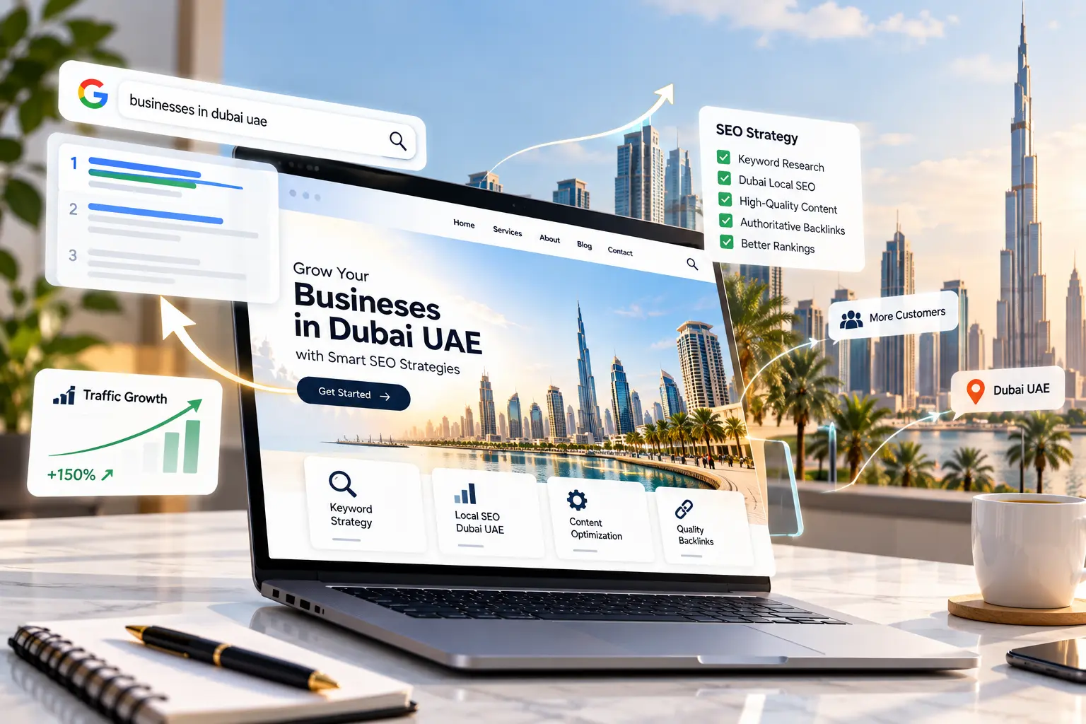 seo for dubai uae businesses